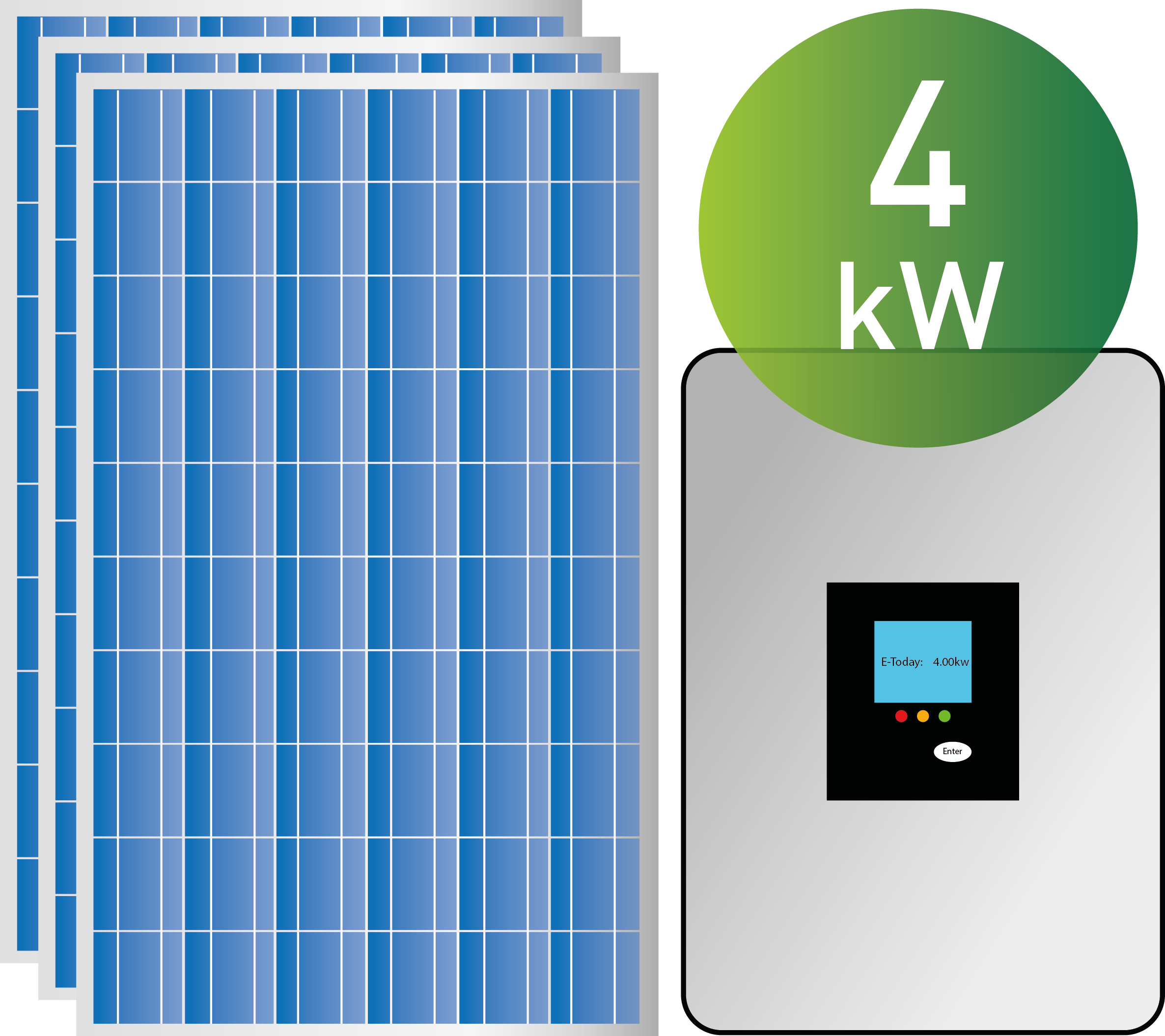 4kw on sale solar system